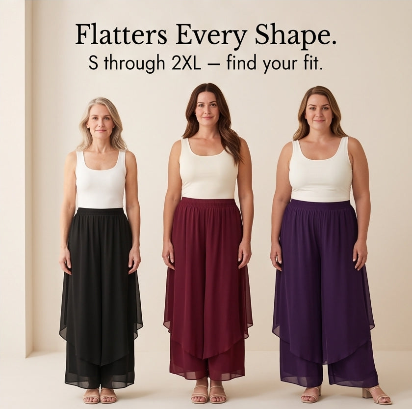 Women's Flowy Palazzo Pants
