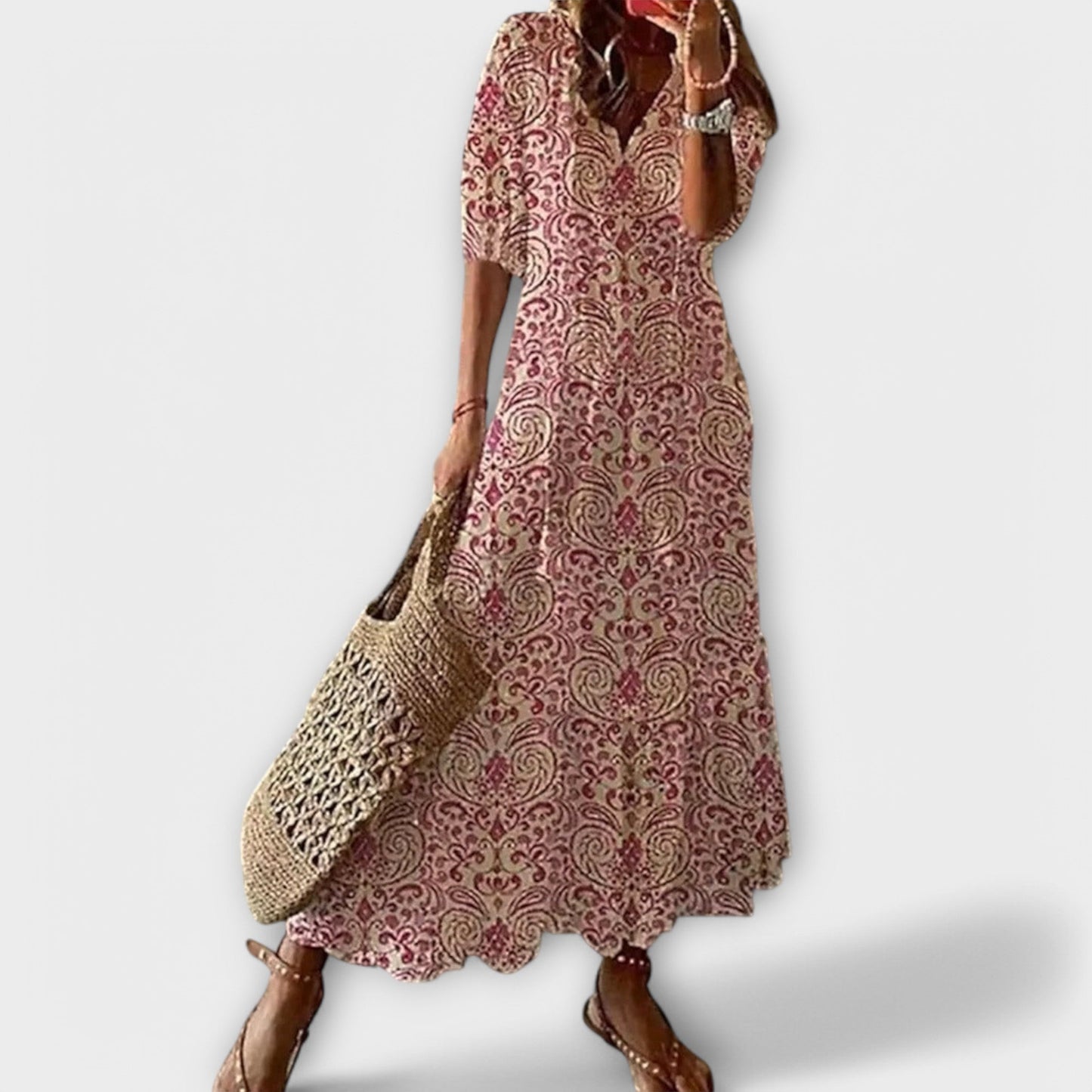 Elegant Bohemian Maxi Dress