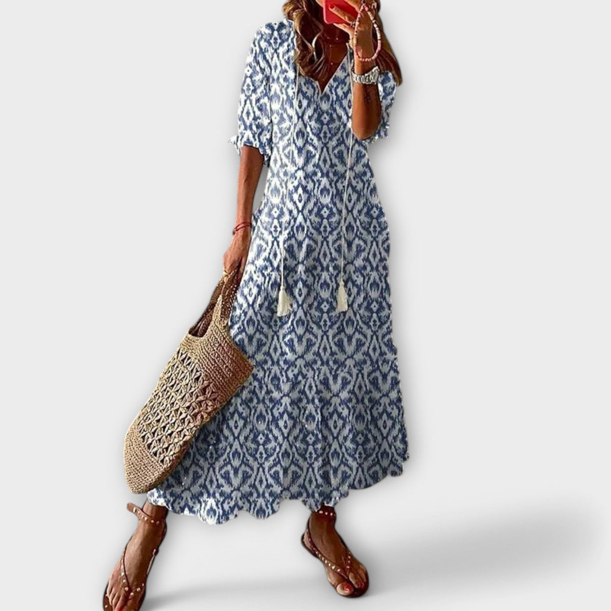 Elegant Bohemian Maxi Dress