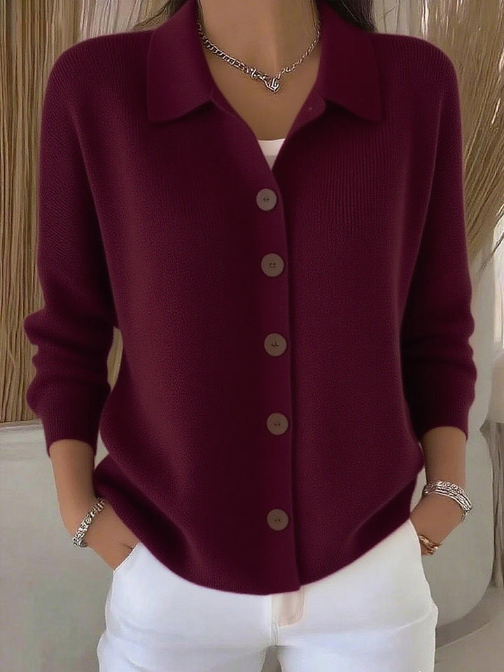 Classic Soft Knit Layering Cardigan