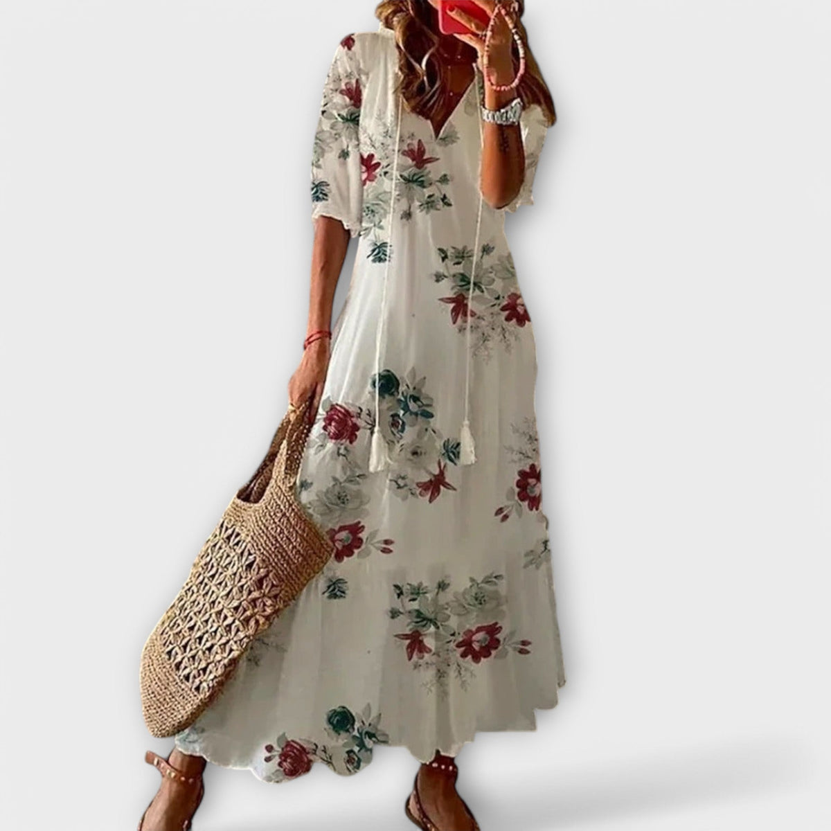 Elegant Bohemian Maxi Dress